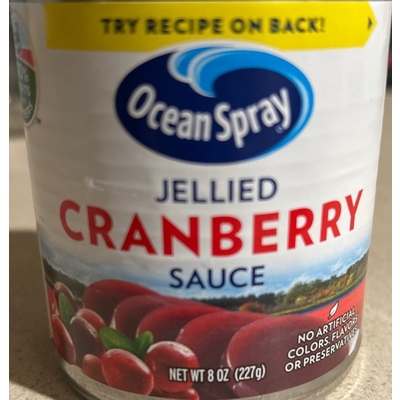 Jellied Cranberry Sauce