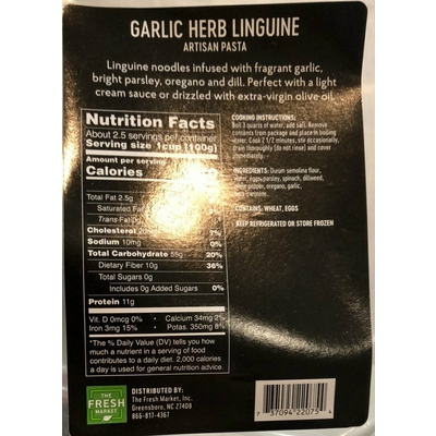 Garlic Herb Linguine Artisan Pasta