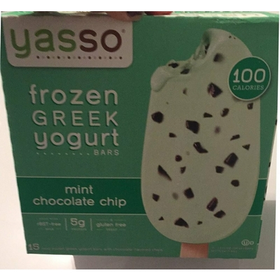 Frozen Greek Yogurt Bar, Mint Chocolate Chip