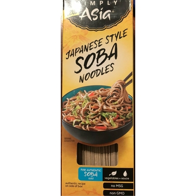 Soba Noodles, Japanese Style
