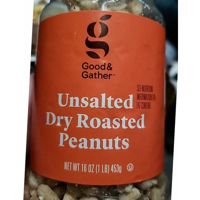 Unsalted Dry Roasted Peanuts