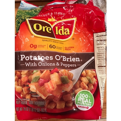 Potatoes O'Brien With Onions & Peppers