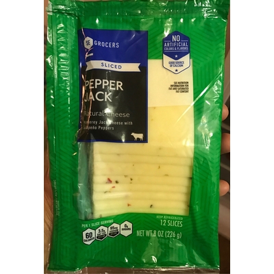 Pepper Jack, Sliced