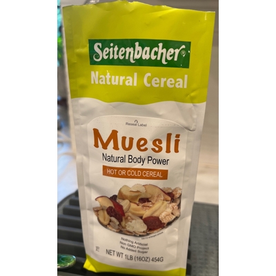 Muesli Hot or Cold Cereal