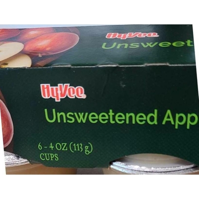 Unsweetened Apples Sauce
