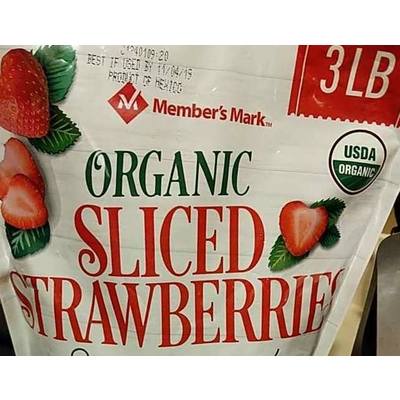 Sliced Strawberries