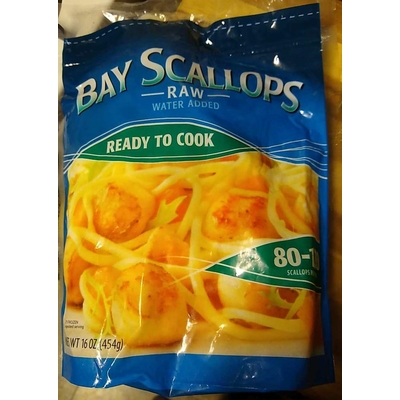 Bay Scallops, Raw