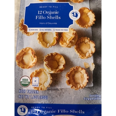 Organic Fillo Shells