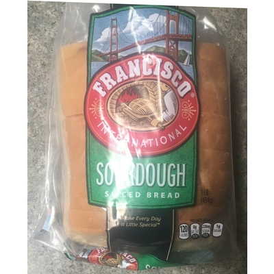 Sourdough Bread, Sliced