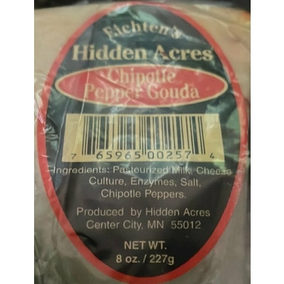 Chipotle Pepper Gouda Cheese