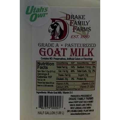 Grade A Pasteurized Goat Milk