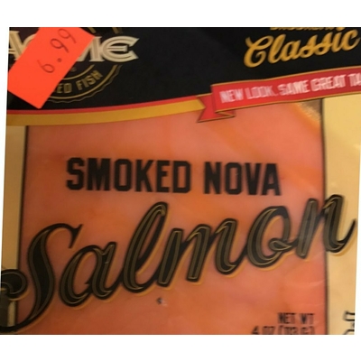 Salmon, Smoked Nova