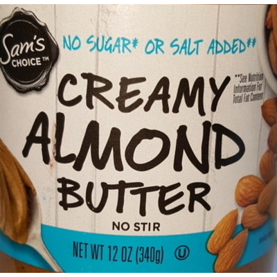 Creamy Almond Butter, No Stir