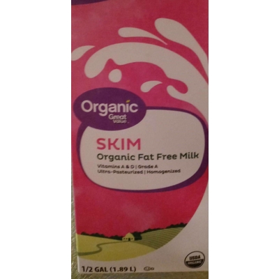 Organic Fat Free Skim Milk