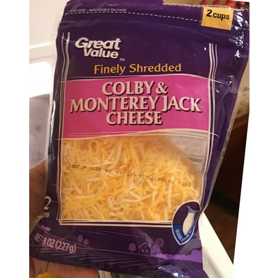 Colby and Monterey Jack Cheese, Finely Shredded