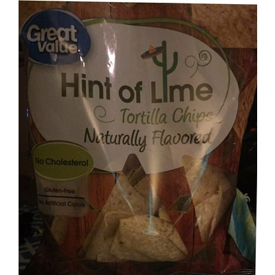 Tortilla Chips, Hint of Lime