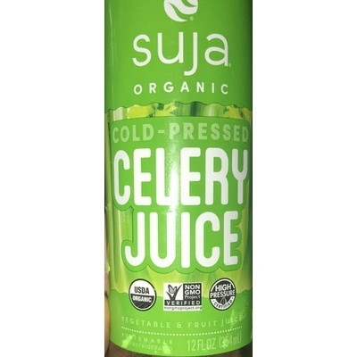 Organic Vegetable & Fruit Juice, Cold-Pressed Celery Juice