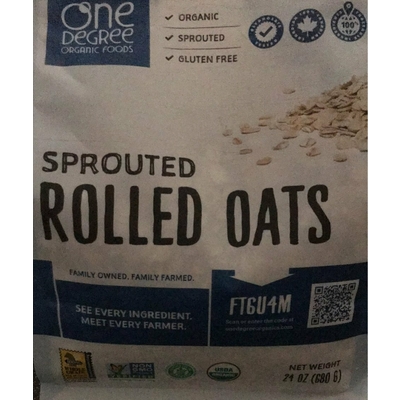 Sprouted Rolled Oats