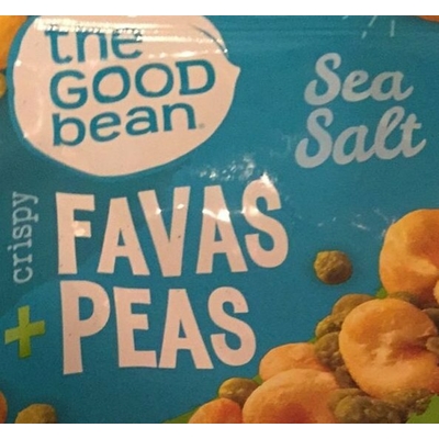 Crispy Favas + Peas, Sea Salt