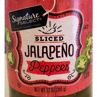 Sliced Jalapeno Peppers