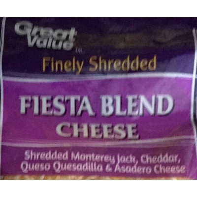 Fiesta Blend Cheese, Finely Shredded