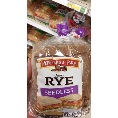 Jewish Rye Bread, Seedless