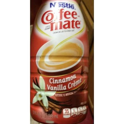 Coffee Creamer, Cinnamon Vanilla Creme