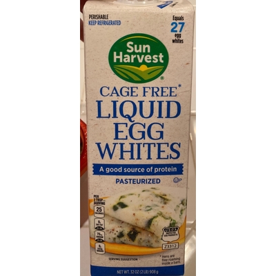 Pasteurized Liquid Egg Whites