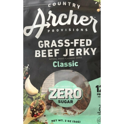 Zero Sugar Classic Grass-Fed Beef Jerky