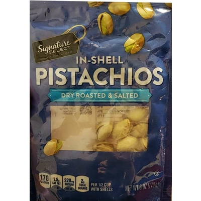 In-Shell Pistachios, Dry Roasted & Salted