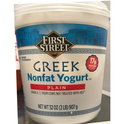 Greek Nonfat Yogurt Plain