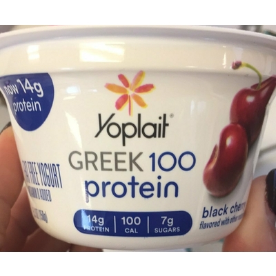 Greek 100 Protein Fat Free Yogurt, Black Cherry