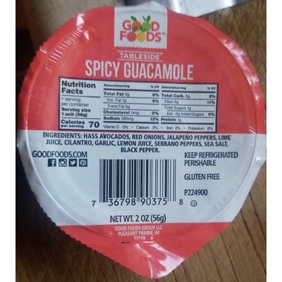 Guacamole, Spicy