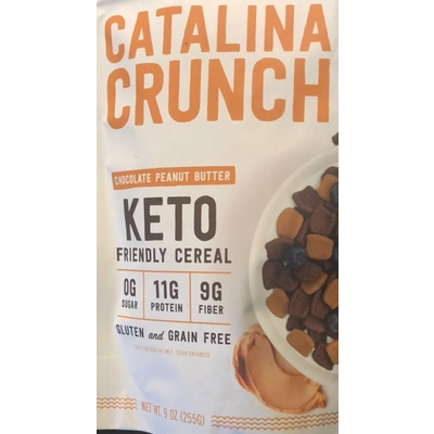 Chocolate Peanut Butter KETO Friendly Cereal