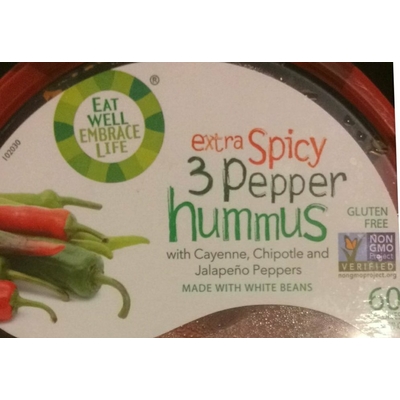 Hummus, Extra Spicy 3 Pepper