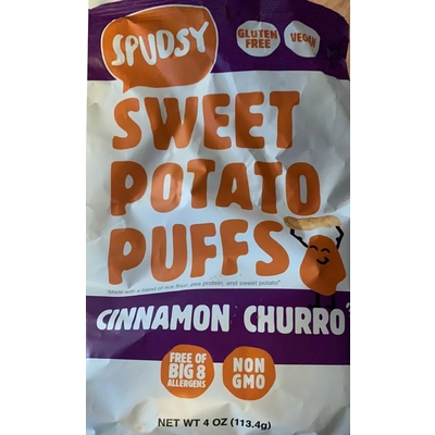 Sweet Potato Peffs Cinnamon Churro