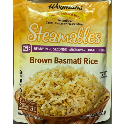 Steamables, Brown Basmati Rice