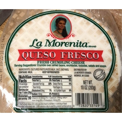 Fresh Crumbling Cheese