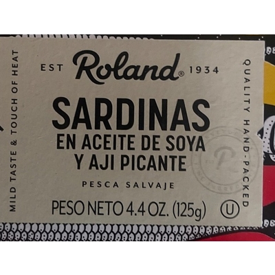 Sardinas En Aciete De Soya Y Aji Picante