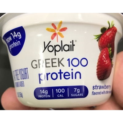 Greek 100 Fat Free Yogurt, Strawberry