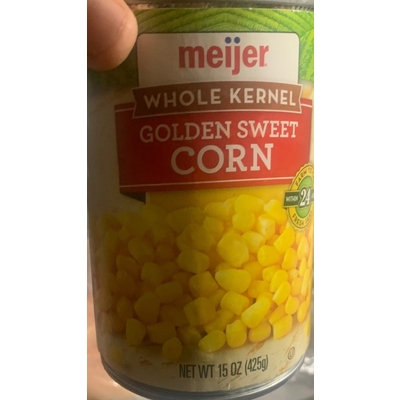 Golden Sweet Corn, Whole Kernel