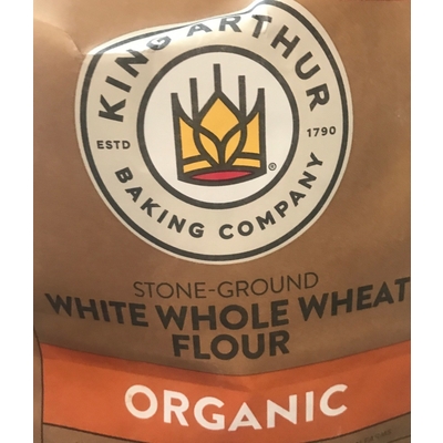 Organic Stone-Ground White Whole Wheat Flour