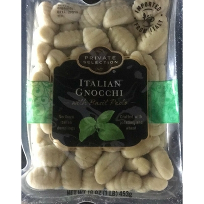 Italian Gnocchi With Basil Pesto