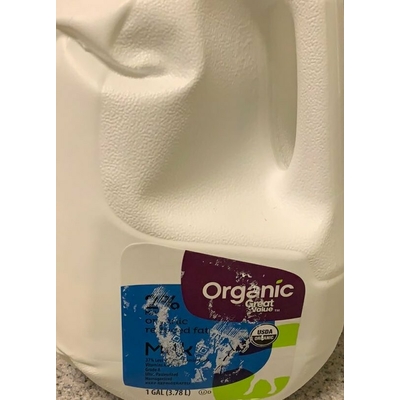 Organic Reduced Fat Milk