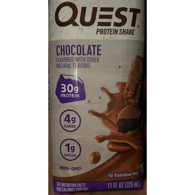 Protein Shake, Chocolate Flavor