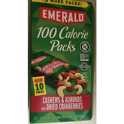 Cashews & Almonds with Dried Cranberries