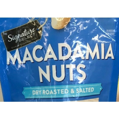 Macadamia Nuts, Dry Roasted & Salted